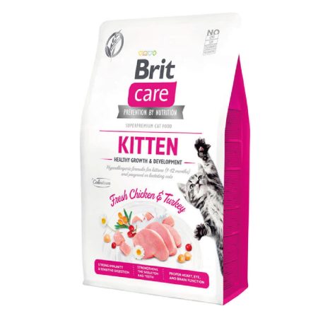 Brit care cat gf kitten healthy 2kg