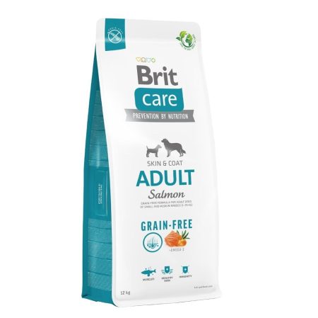 Brit care dog grain-free adult salmon medium breed 12kg