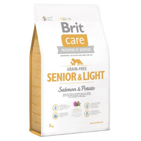 Brit salmon senior light 3k