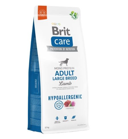 Brit care dog hypoallergenic adult large breed lamb 12k