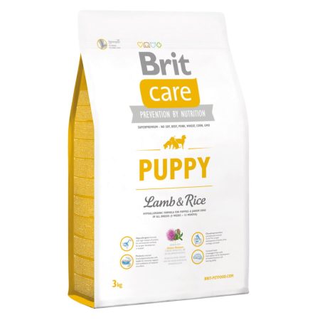 Brit care dog hypoallergenic puppy lamb 3k