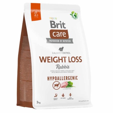 Brit care dog hypoallergenic weight loss rabbit 3k