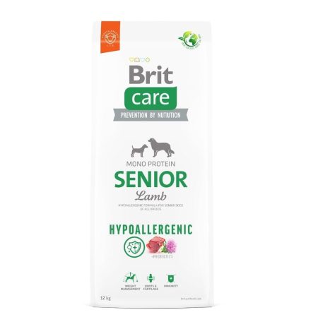 Brit care dog hypoallergenic senior lamb 12 kg