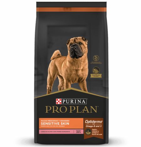 Proplan sensitive skin salmon m/l 12 kg
