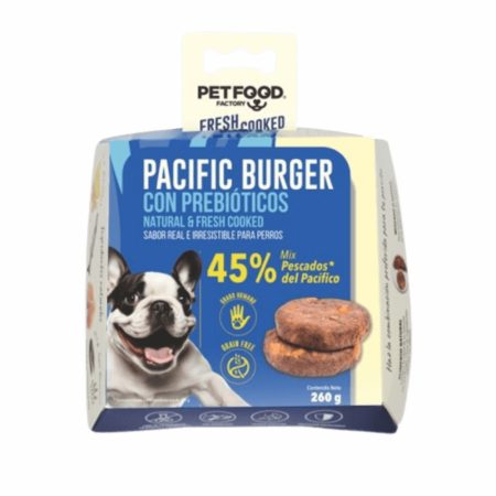Hamburguesa pescados del pacifico perro 2 un