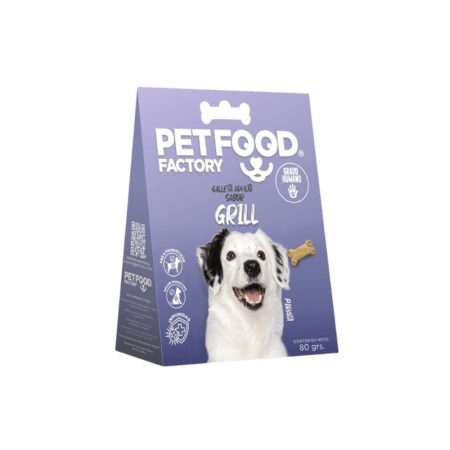 Galleta hueso perro adulto grill 80 grs