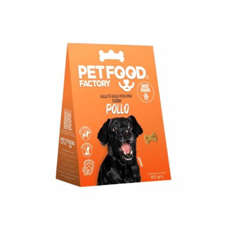 Galleta huesito perro raza pequeñ pollo 80 grs