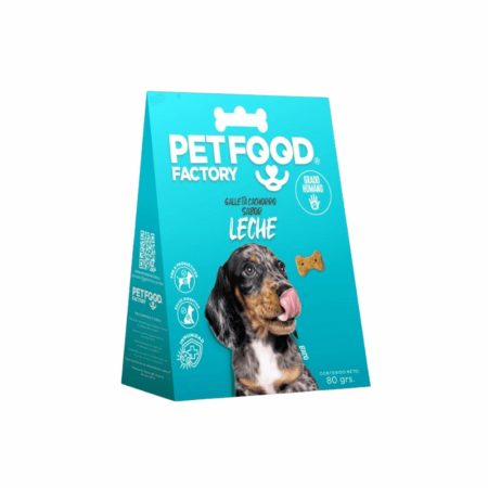 Galleta huesito perro cachorro leche 80 grs