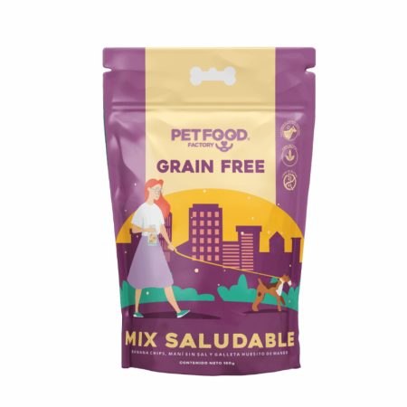Galleta gf huesito banana mani mango mix saludable 180 grs