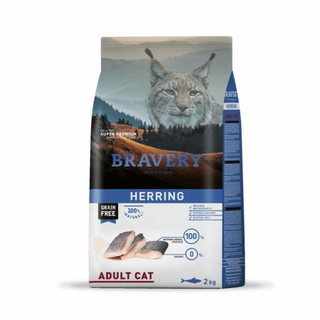 Bravery herring senior cat 2 kg