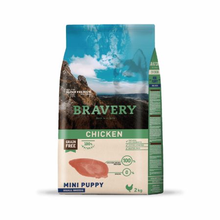Bravery chiken mini puppy small breeds 2 kg