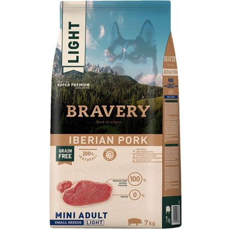 Bravery light iberian pork mini adult small breeds 2 kg