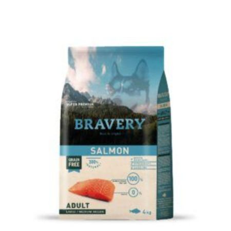 Bravery adult salmon larg/med 4 kg