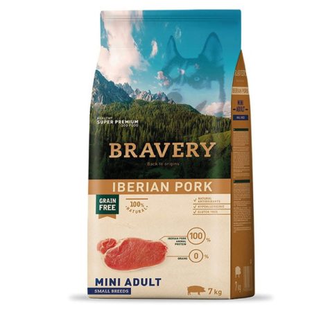 Bravery mini adult iberian pork 7 kg