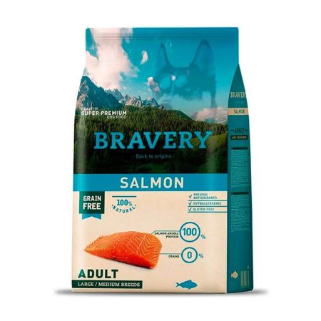 Bravery adult salmon larg/med 12 kg