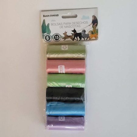 Bolsas para desechos 6u.