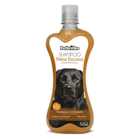 Shampoo pelos oscuros petbrilho 500 ml