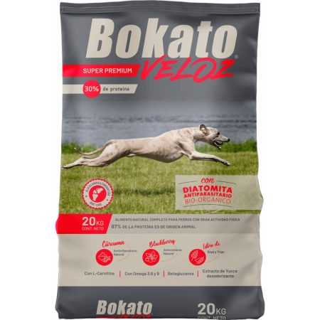 Bokato veloz 20 kg 30% proteína