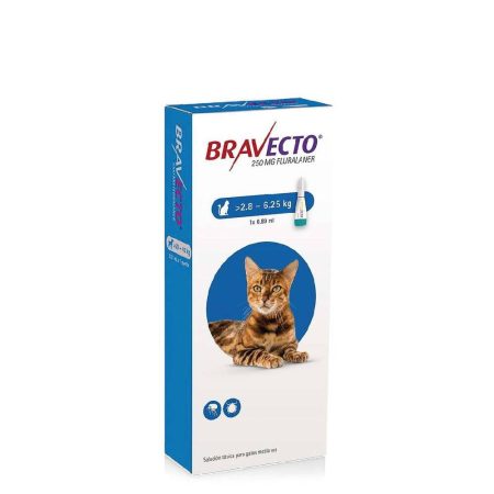 Bravecto gato 2,8 - 6,25kg (250 mg)