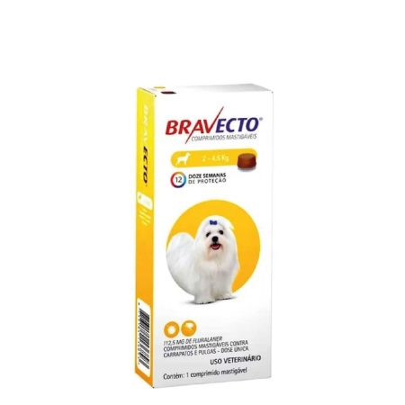 Bravecto perro 3m - 112.5 mg - (2 kg - 4.5 kg)