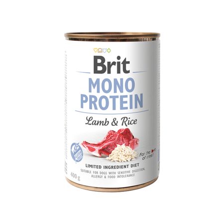 Brit mono protein lamb & rice 400 gr
