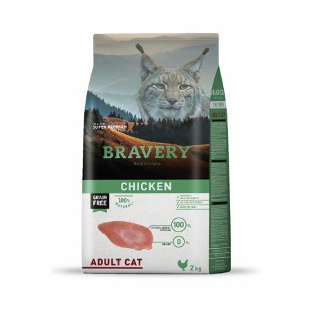 Bravery chicken adult cat 2 kg