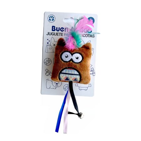 Juguete de gato peluche buen amigo