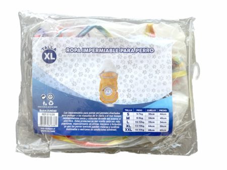 Impermeable perro talla xl buen amigo