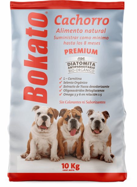 Bokato cachorro 10 kg 27% proteina